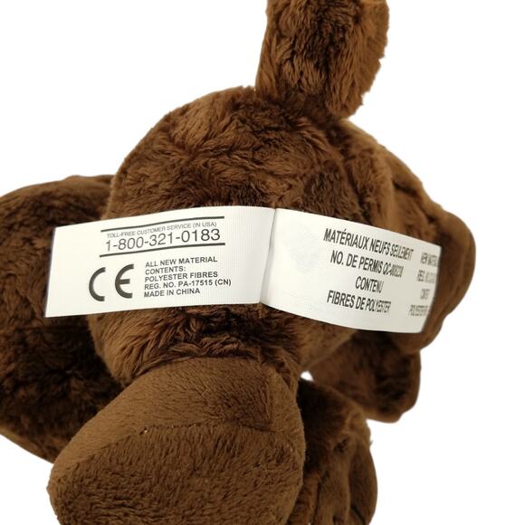 Little Tikes Rescue Tales Chocolate Lab Sad Dog Puppy Plush Red Collar - Picture 8 of 11